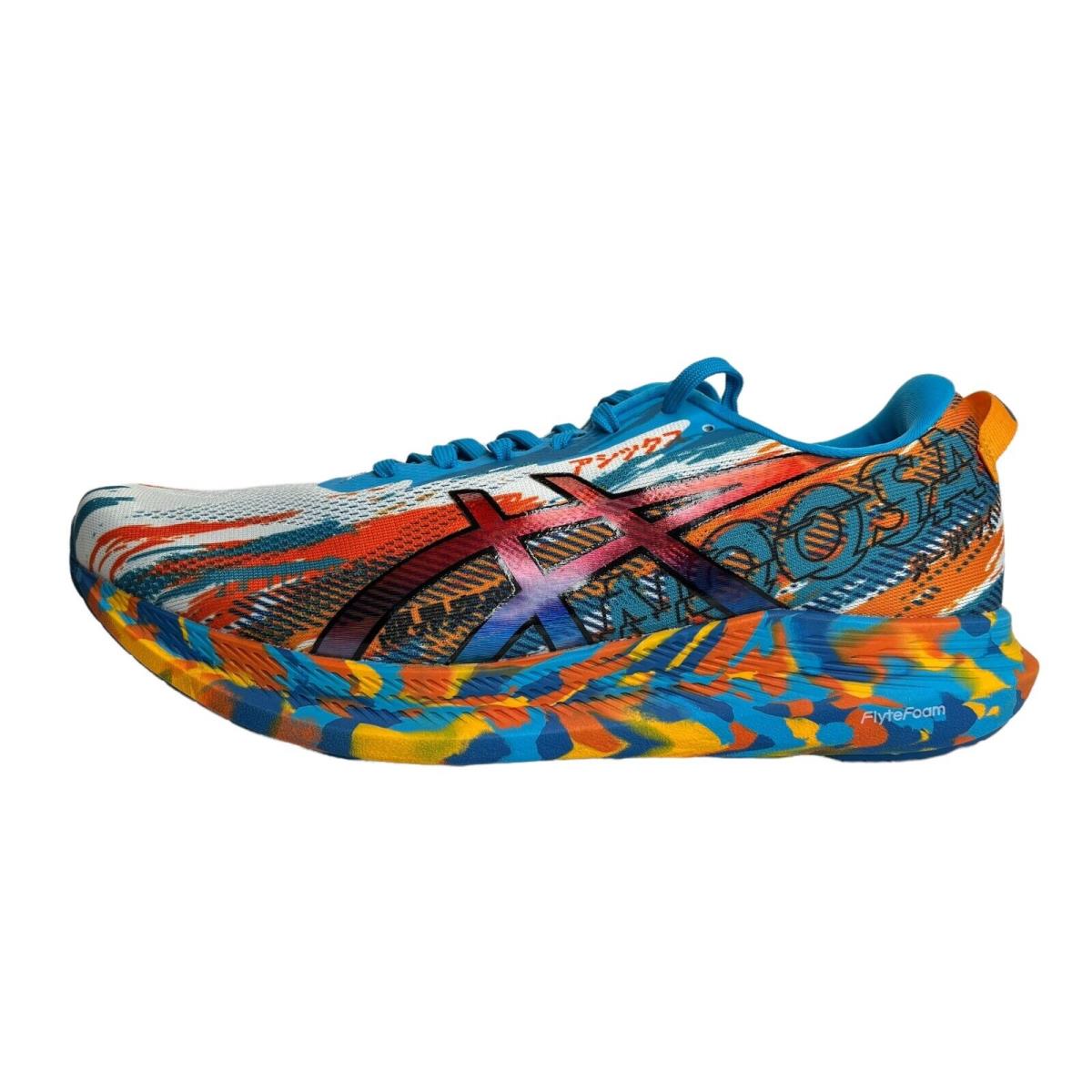 Asics Men`s Gel Noosa 13 Digital Aqua Marigold Running Shoes 1011B152 Sz 11.5