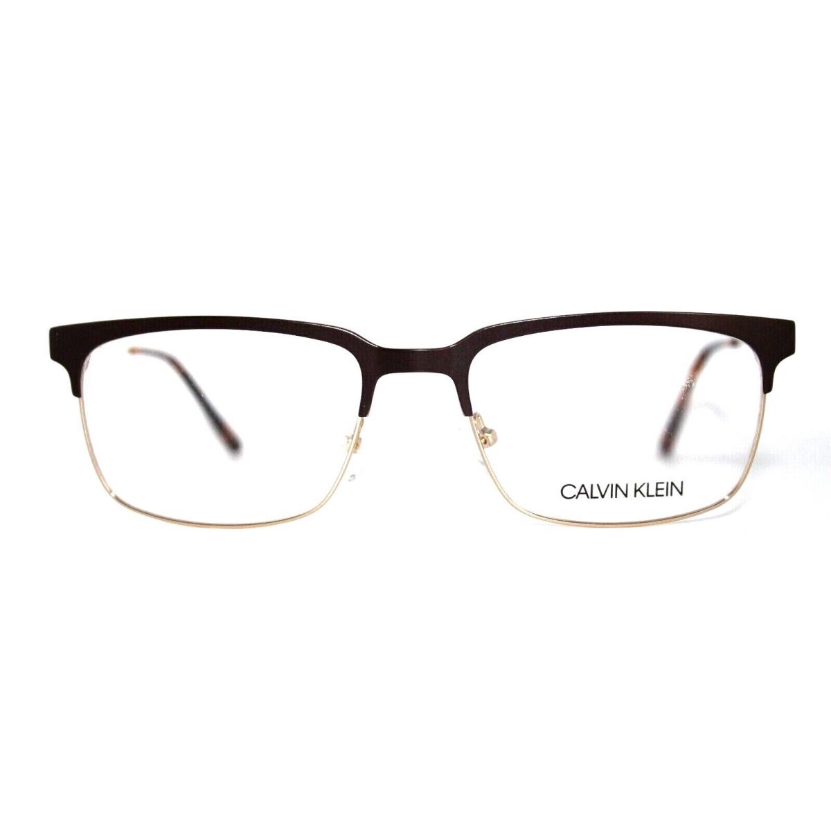 Calvin Klein CK 18109 200 Brown Eyeglasses Frames 53MM W/case