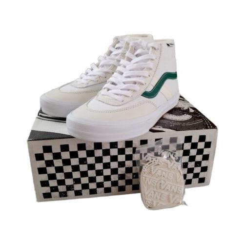 Vans Crockett High Skate Shoes Mens 6.5 Womens 7.5 White Marshmallow
