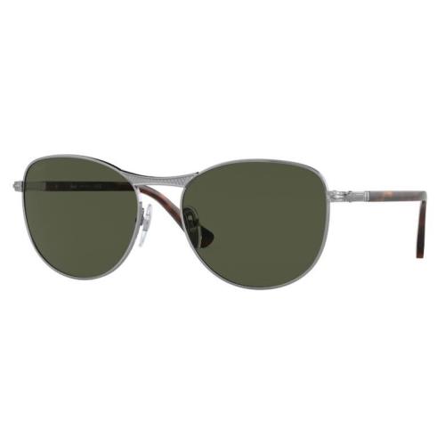 Persol 0PO1002S 513/31 Gunmetal-havana/green Unisex Sunglasses