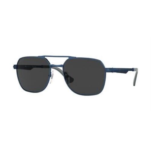 Persol PO1004S 115248 Blue Dark Grey Polarized 55 mm Unisex Sunglasses
