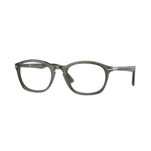 Persol PO3303V 1103 Taupe Grey Transparent Demo Lens 51 mm Unisex Eyeglasses