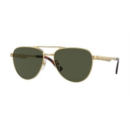 Persol PO1003S 515 31 Gold Green 58 mm Unisex Sunglasses