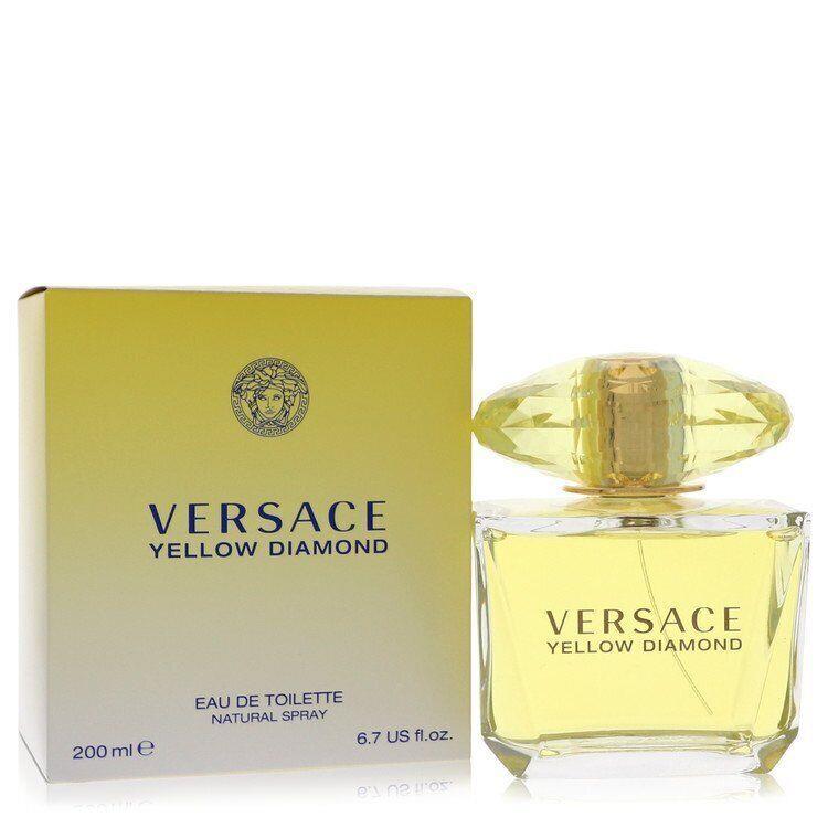 Versace Yellow Diamond Perfume By Versace Edt Spray 6.7oz/200ml For Women