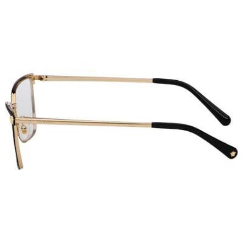 Versace eyeglasses  - Matte Black w/ Gold Frame