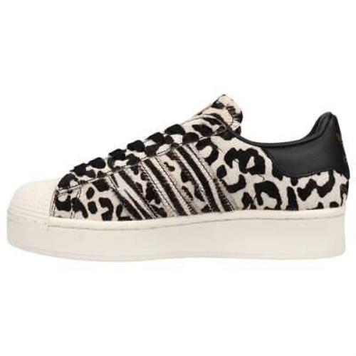 Adidas shoes Superstar Bold Leopard Platform - Beige,Black 1