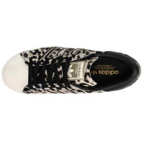 Adidas shoes Superstar Bold Leopard Platform - Beige,Black 2