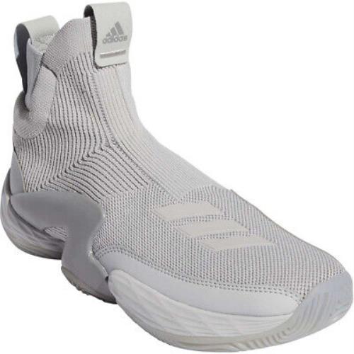 Adidas Men`s N3xt L3v3l 2020 Grey Basketball Shoes - FU7304