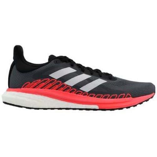 Adidas FV7252 Solar Glide St 3 Womens Running Sneakers Shoes - Black Grey