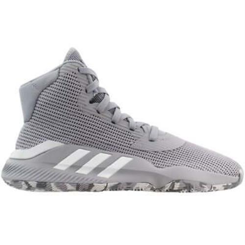 Adidas EF0474 Pro Bounce 2019 Mens Basketball Sneakers Shoes Casual - Grey