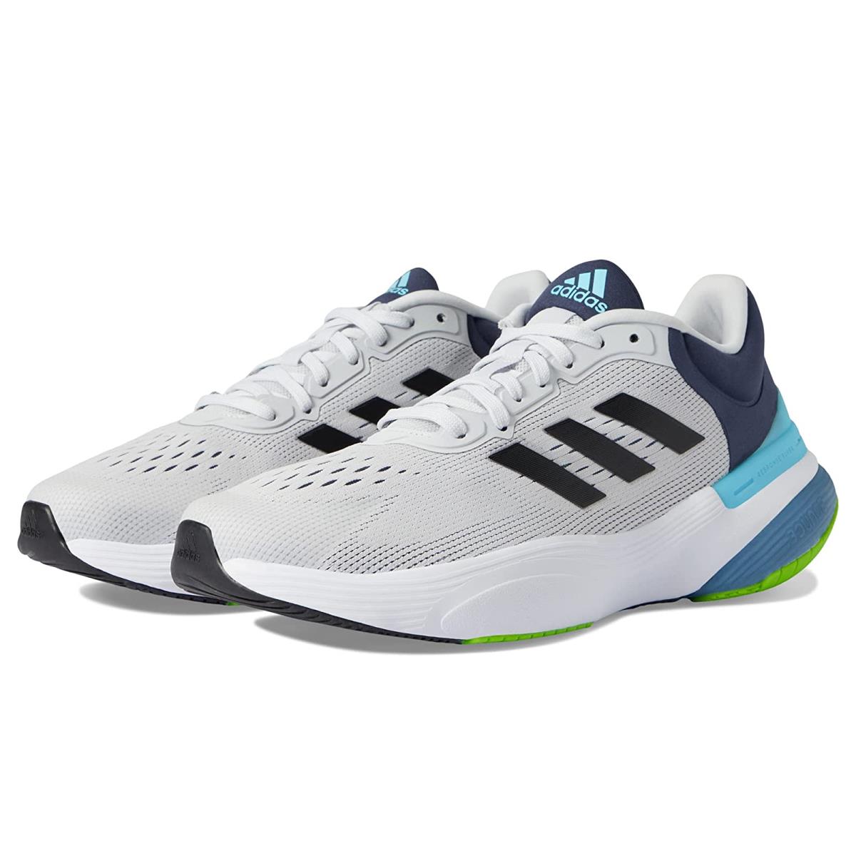 Man`s Sneakers Athletic Shoes Adidas Running Response Super 3.0 Dash Grey/Black/Wonder Steel