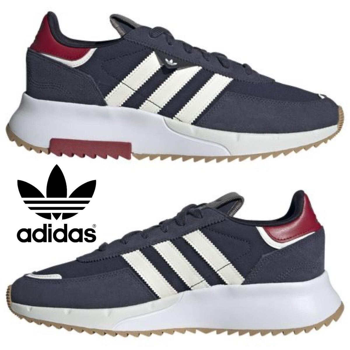 Adidas Retropy F2 Men`s Sneakers Running Shoes Gym Casual Sport Green Navy Blue