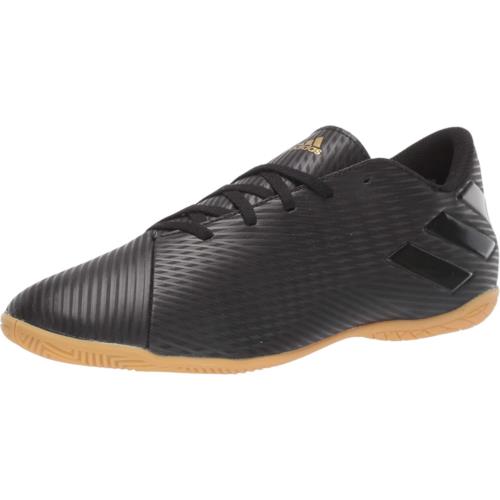 Adidas Men`s Nemeziz 19.4 Indoor Boots Soccer Shoe Black/Black/Utility Black