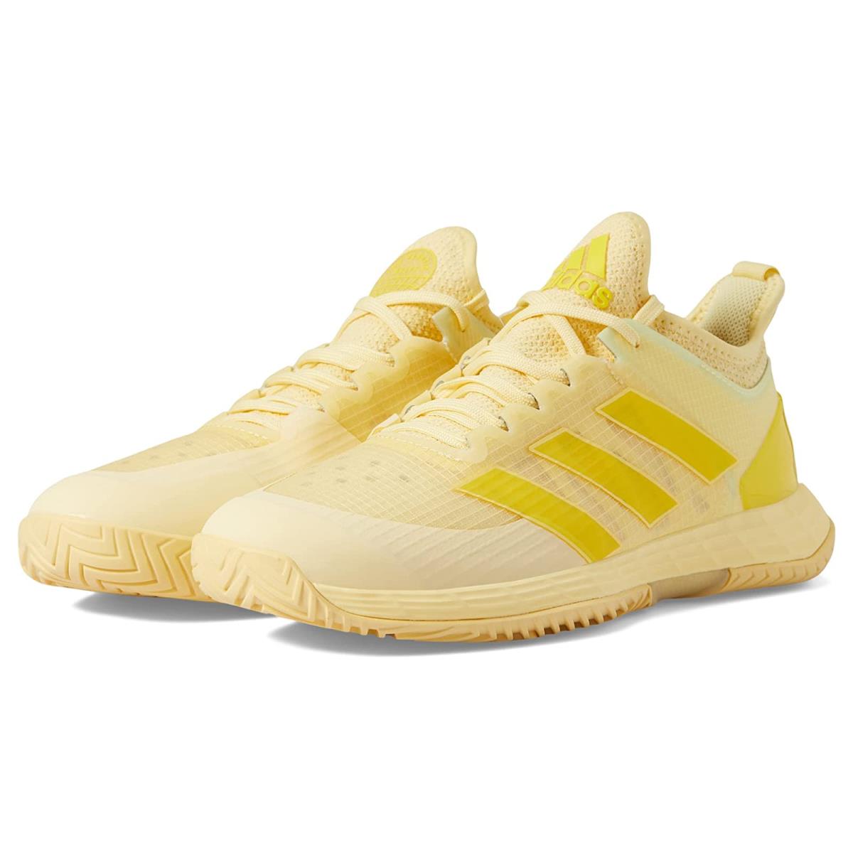 Woman`s Sneakers Athletic Shoes Adidas Adizero Ubersonic 4 Almost Yellow/Impact Yellow/Almost Yellow