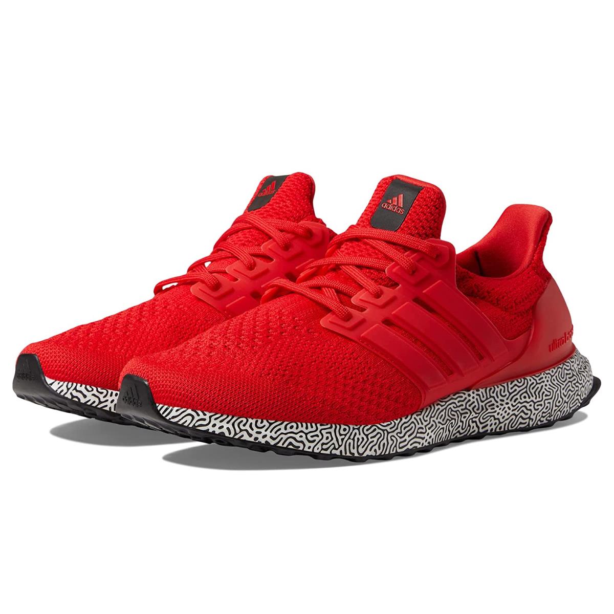 Man`s Sneakers Athletic Shoes Adidas Running Ultraboost Dna Vivid Red/Vivid Red/Black
