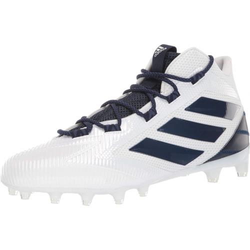 Adidas Men`s Freak Carbon Mid Football Shoe White/Collegiate Navy/Noble Indigo