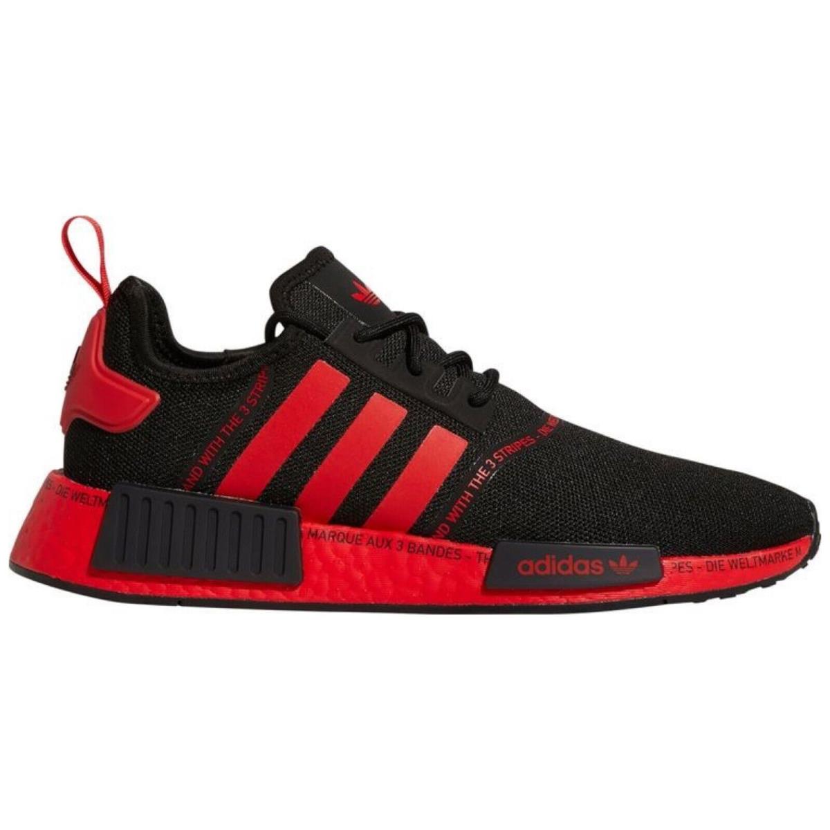 Adidas shoes Originals - Black , BLACK/RED/BLACK Manufacturer 10