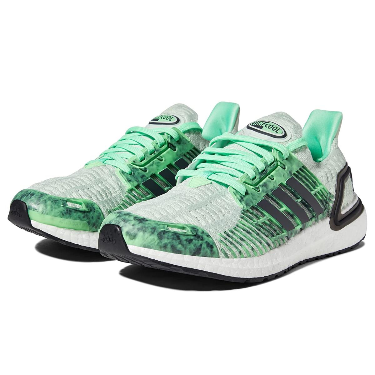 Man`s Sneakers Athletic Shoes Adidas Running Ultraboost CC-1 Dna Linen Green/Carbon/Black