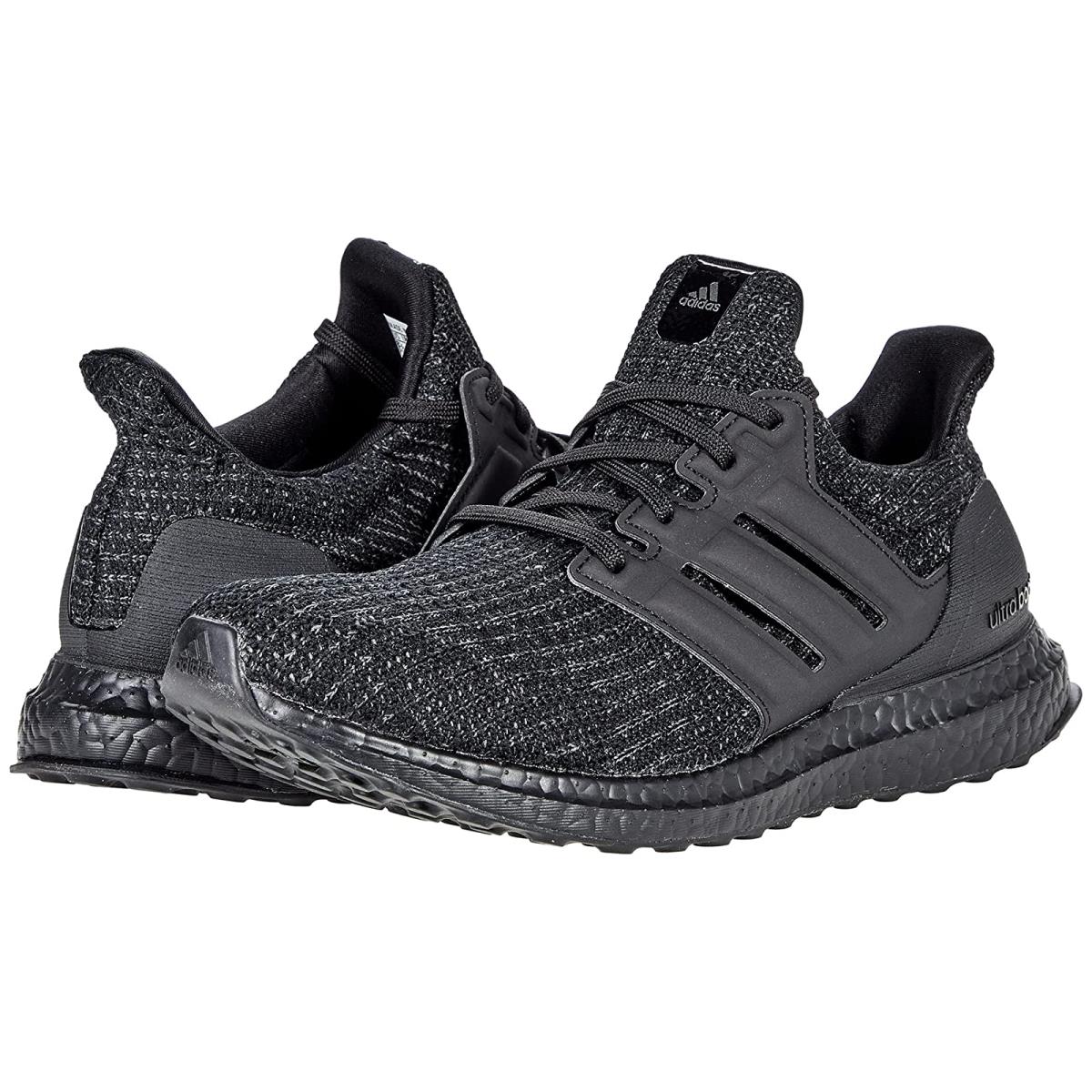 Man`s Sneakers Athletic Shoes Adidas Running Ultraboost 4.0 Dna Black/Black/Grey