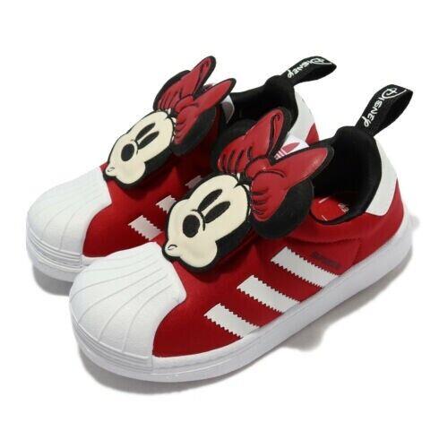 Adidas Originals Superstar 360 C Disney Minnie Little Kids Shoes Q46300 Sz 3