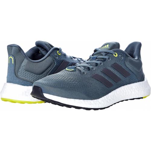 Adidas Men`s Pureboost 21 Trail Running Shoe Blue Oxide/night