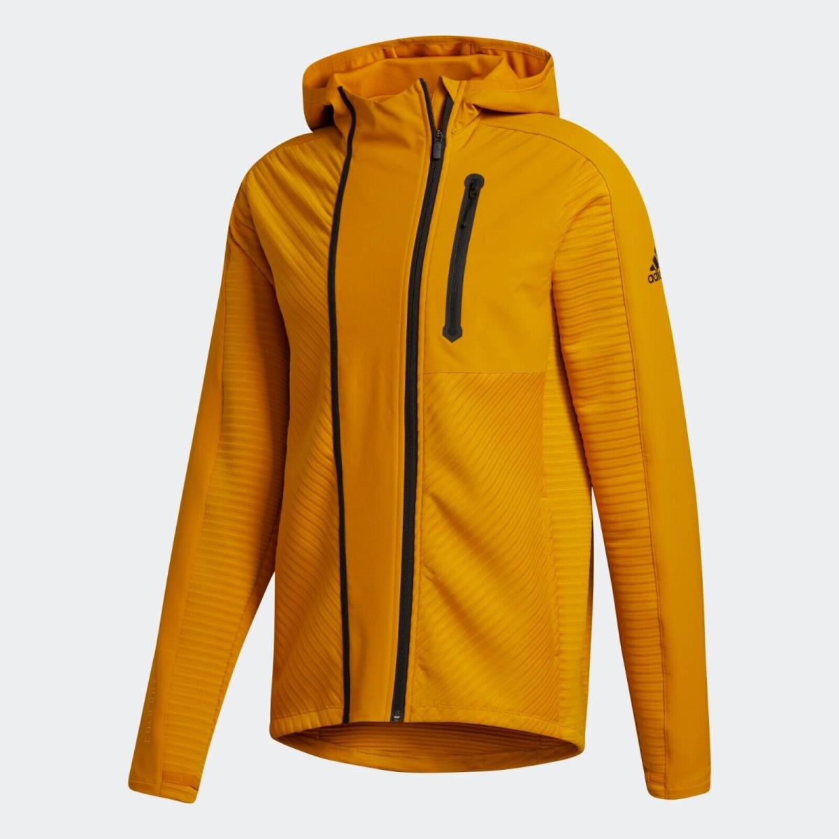 Adidas Jacket Mens XL C.rdy Trg Hoody Training Hoodie Sweatshirt Legacy Gold
