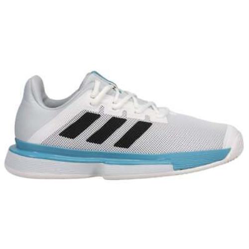 Adidas FX1732 Solematch Bounce Mens Tennis Sneakers Shoes Casual - Grey