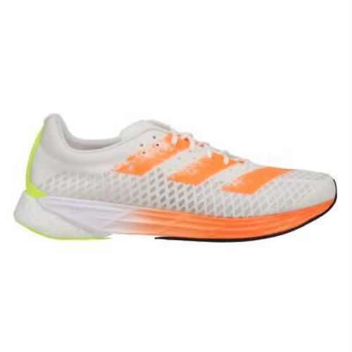 Adidas FY0098 Adizero Pro Mens Running Sneakers Shoes - White - Size 4 M