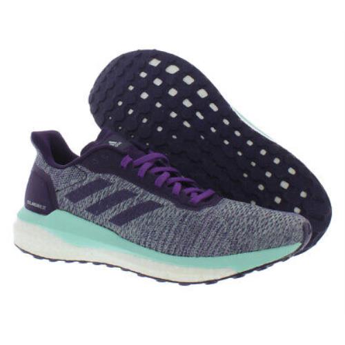 Adidas Solar Drive St Womens Shoes Size 7.5 Color: Grey/teal/violet