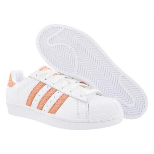 Adidas Superstar Womens Shoes Size 7 Color: White/chalk Coral/off