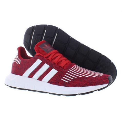 Adidas Swift Run Mens Shoes Size 4.5 Color: Maroon/white/scarlet