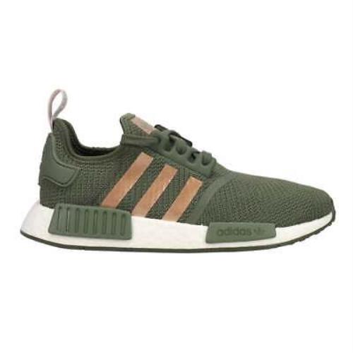 Adidas F97172 Nmd_R1 Lace Up Womens Sneakers Shoes Casual - Green - Size 5.5