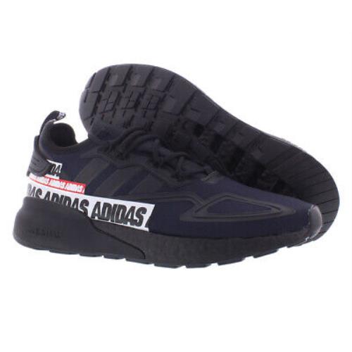 Adidas Zx 2K Boost Mens Shoes Size 9 Color: Black/black/white