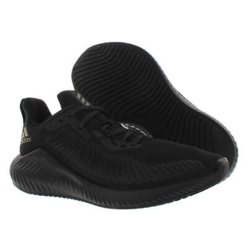 Adidas Alphabounce+ Womens Shoes Size 7 Color: Black/black