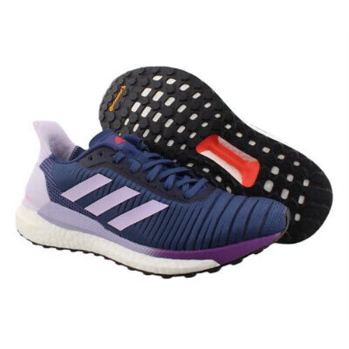 Adidas Solar Glide 19 Womens Shoes Size 5.5 Color: Navy/lavander/white