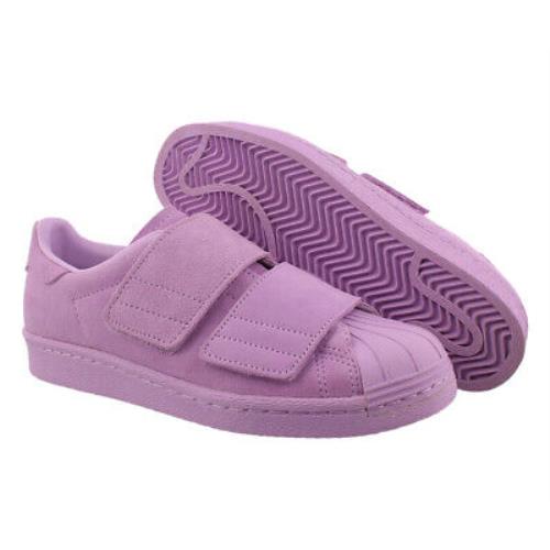 Adidas Superstar 80S Cf Womens Shoes Size 5.5 Color: Purple Pink