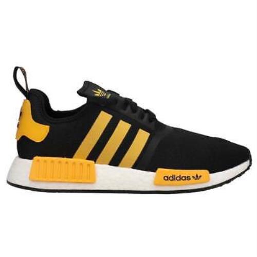 Adidas FY9382 Nmd_R1 Lace Up Mens Sneakers Shoes Casual - Black Yellow