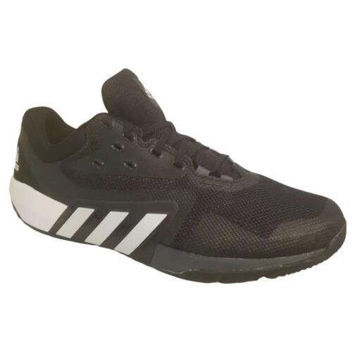 Adidas Dropset Trainer Cross Training Men`s Shoes Black White US Size 10.5