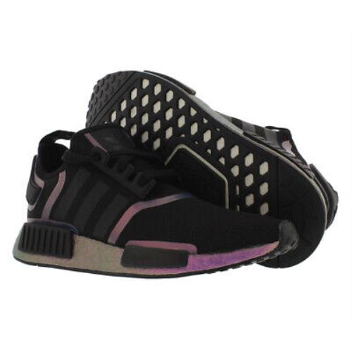 Adidas NMD_R1 Mens Shoes Size 7.5 Color: Black/purple