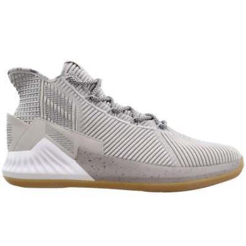 Adidas BB7159 D Rose 9 X Mens Basketball Sneakers Shoes Casual - Grey - Size
