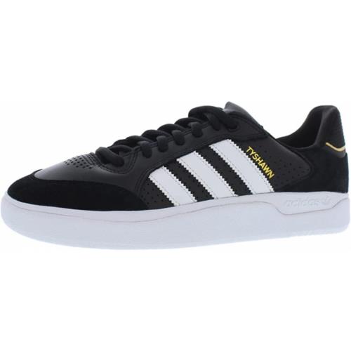 Adidas Originals Tyshawn Low Mens Shoes Size 9 Color: Black/white/gold