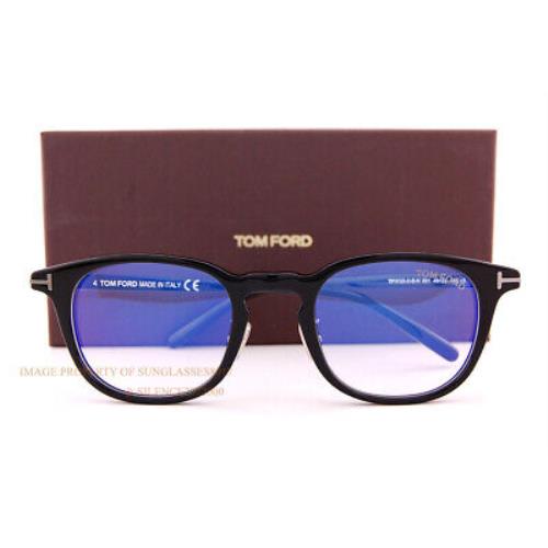 Tom Ford Eyeglass Frames FT 5725-D-B-N/V 001 Black For Men Women 48mm - Tom  Ford eyeglasses - 057505236441 | Fash Brands