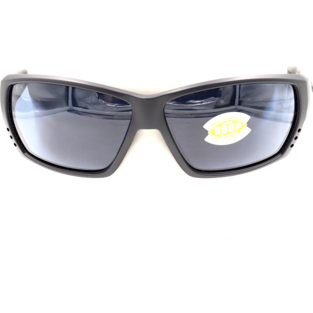 Costa Del Mar Tuna Alley 01 Blackout Gray Sunglasses 06S9009 90090162