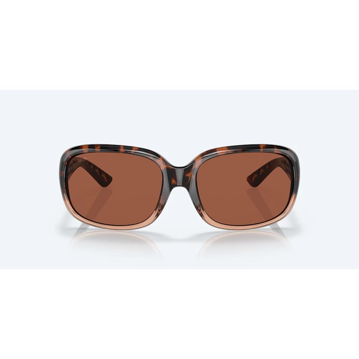 Costa Sunglasses-gannet -shiny Tortoise Fade Frame/copper Polycarb