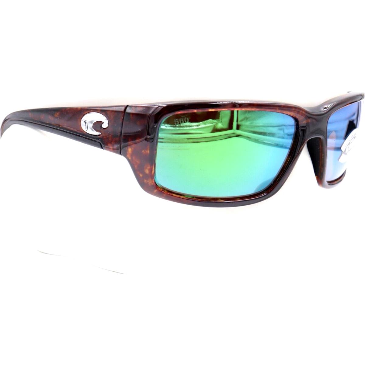 Costa Del Mar sunglasses Fantail - 10 tortoise Frame, Green Lens