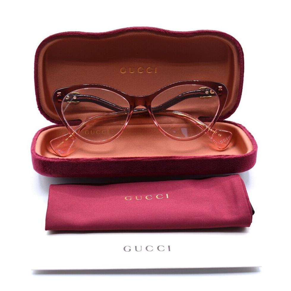 Gucci eyeglasses  - BURGUNDY Frame 9