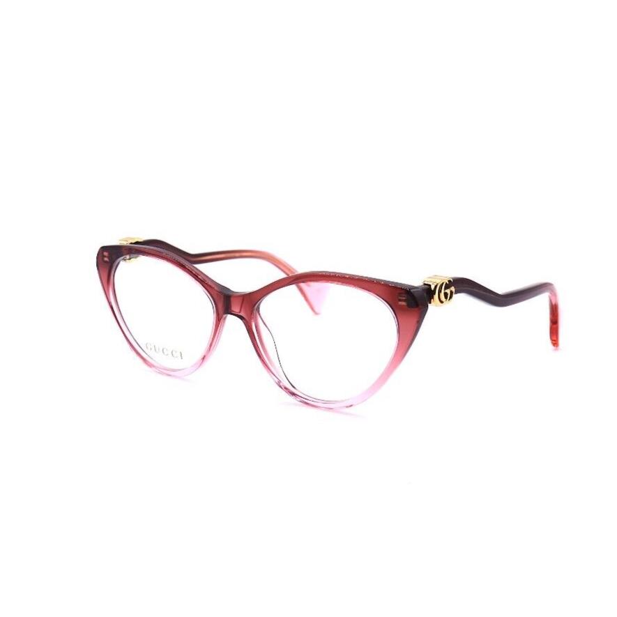Gucci eyeglasses  - BURGUNDY Frame 1