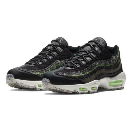 Nike Air Max 95 M2Z2 `recycled Wool Pack-black Electric Green` Shoes CV6899-001