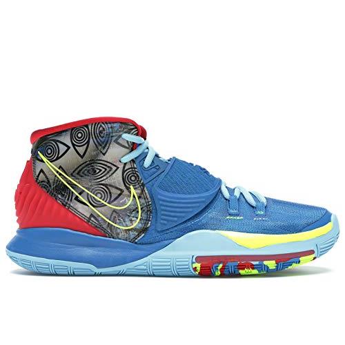 Nike Men`s Kyrie 6 Pre-heat Nyc CN9839-401 Basketball Shoes - Blue