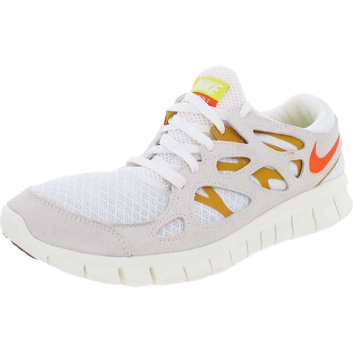 Nike Womens Suede Fitness Trainers Running Shoes Sneakers Bhfo 9239 Beige/Tan